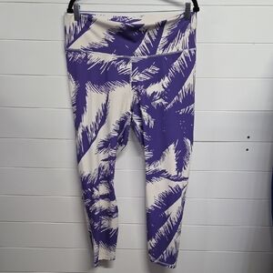 Fabletics High-waisted Printed Leggings Pureluxe 7/8 Size 1X 16-18